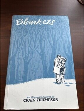 Blankets Book, Craig Thompson Softcover Book, Comics